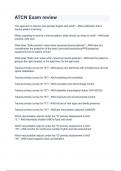 ATCN Exam review