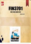 FIN3701 May/June Exam Portfolio 2024 (ANSWERS)