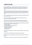 CAPM VOCAB&period;