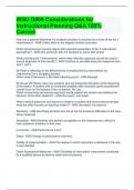 WGU D005 Considerations for Instructional Planning Q&A 100&percnt; Correc