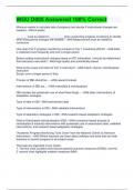 WGU D005 Answered 100&percnt; Correct