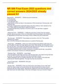 NR 509 Final Exam 2023 questions and  correct answers 2024&sol;2025 already  passed A&plus;