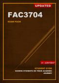 FAC3704 Updated Exam Pack (2024)