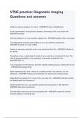 VTNE practice&lowbar; Diagnostic Imaging Questions and answers
