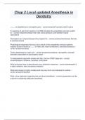 Chap 2 Local updated Anesthesia in  Dentistry