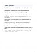 body systems &lpar;1&rpar;&period;