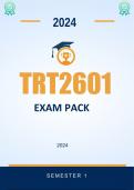 TRT2601 Mini Exam  2024