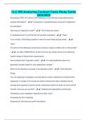 CLC 056 Analyzing Contract Costs Study Guide 2024&sol;2025