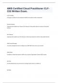 AWS Certified Cloud Practitioner CLF-C02 Written Exam&period;