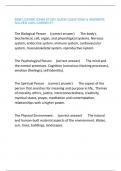 BSW EXAM &lpar;LICENSE EXAM STUDY GUIDE&rpar; QUESTIONS WITH COMPLETE SOLUTIONS&excl;&excl;