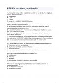 PSI life&comma; accident&comma; and health