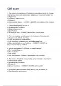 CDT exam&period;