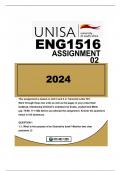 ENG1516 ASSIGNMENT 02: DUE 2024