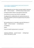 CCLE ETHICS & JURISPRUDENCE EXAM QUESTIONS WITH 100&percnt; CORRECT ANSWERS&excl;&excl;