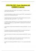 CMY3706 TOP Exam Questions and  CORRECT Answers