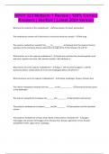 HPHY 323 Midterm 1 Review &vert; 100&percnt; Correct Answers &vert; Verified &vert; Latest 2024 Version
