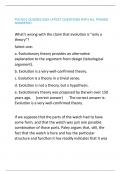 PHI 2010 FINAL STUDY GUIDE DiBernardo &lpar;QUESTIONS & ANSWERS&rpar; GRADED A&plus;
