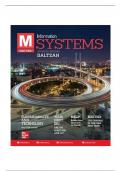 M Information Systems 6th Edition By Paige Baltzan and Amy Phillips Solution Manual
