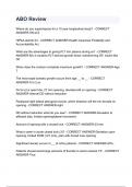 ABO Review&period;