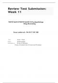NRNP-6635-9/NRNP-6635F-9-Psychpathology Diag Reasoning exam Review