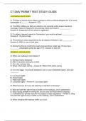 CT DMV Permit Test Study Guide