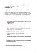 Samenvatting Handboek taalkunde hoofdstukken 1,2,4 en 9 -  NT2 NE1 - Taalstudie 