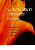 CLC - Nursing Theory and Conceptual Model Presentation