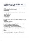 MGSC 395 EXAM 3 QUESTIONS AND ANSWERS UPDATED&period;