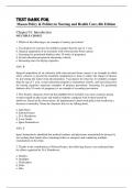 Test bank - for mason policy politics in nursing and health care 8th edition by Elizabeth Lynne Mason&comma; Diana J&period;&semi; Perez&comma; Adrianna&semi; McLemore&comma; Monica R&period;&semi; Dickson&comma; All Chapters