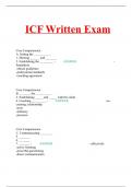 ICF Written Exam