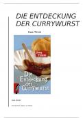 die Entdeckung der Currywurst boekverslag
