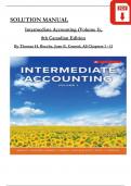 Beechy/Conrod, Intermediate Accounting (Volume 1), 8th Edition SOLUTION MANUAL, Complete Chapters 1 - 11, Verified Latest Version 