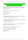 BSMCON NUR 2102 Exam with Complete Solutions &vert;Latest Update Questions 2024-2025