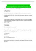 BSMCON NUR2102 Actual Exam 2024 &vert;with Complete Solutions &vert;Latest Update Questions