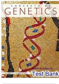 TEST BANK FOR CONCEPTS OF GENETICS 10TH EDITION