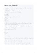 ANSC 108 Exam &num;1