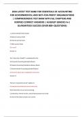 2024 LATEST TEST BANK FOR ESSENTIALS OF ACCOUNTING FOR GOVERNMENTAL AND NOT-FOR-PROFIT ORGANIZATIONS &vert; COMPREHENSIVE TEST BANK WITH ALL CHAPTERS AND VERIFIED CORRECT ANSWERS &vert; ALREADY GRADED A&plus;&vert; GUARANTEED SUCCESS &lpar;OVER 800&plus; QUESTIONS&rpar;