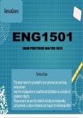 ENG1501 Exam Paper January 2024