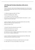 ATI Maternal Newborn Questions with correct answer 