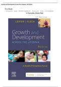 TEST BANK- Growth and Development Across the Lifespan, 3rd Edition(  Leifer ,2022) 1-16 Chapter ||All Chapters 