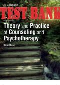 Theory and Practice of Counseling and Psychotherapy, International Edition 11th Edition By Dr. Gerald Corey TEST BANK_(All Chapters 1-1)