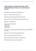 NHA&colon;PHARMACY TECHNICIAN EXAM LATEST VERSION 2024-2025