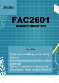 FAC2601 Assessment 3 Semester 2 2024