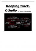 Othello plot summary with annotations
