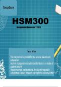 HSM300 STADIO Assignment Semester 1 2024
