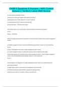 CVOR 8 Questions & Answers &vert; 100&percnt; Correct Answers &vert; Verified &vert; Latest 2024 Version