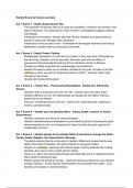 A level English Literature - Hamlet summary table - eduquas - includes quotes, analysis, context, critics, summaries, nuanced arguments