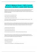 INTACC Midterm Exam &vert; 100&percnt; Correct Answers &vert; Verified &vert; Latest 2024 Version