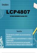 LCP4807 OCTOBER NOVEMBER Portfolio
