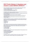 PECT PreK-4 Module 3 &vert; Questions and answers &vert; Latest 2024&sol;25 &vert; RATED A&plus;